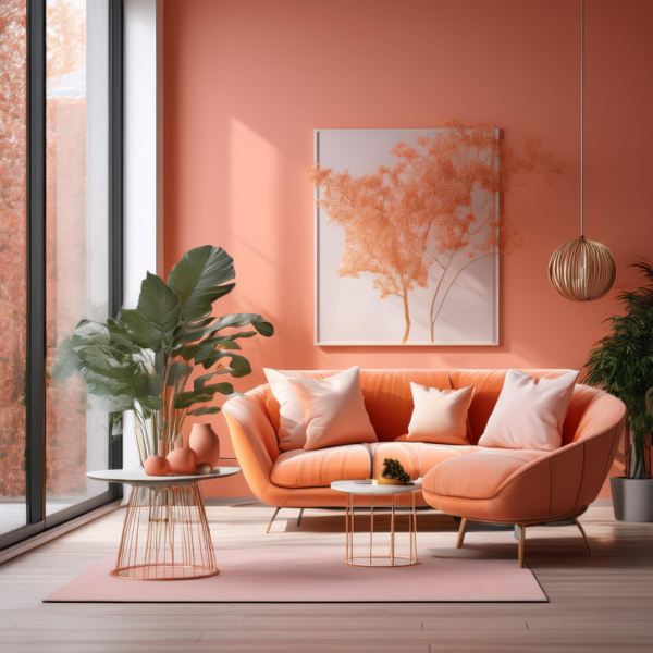 Firefly Interior With Coral Accents 52992